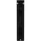 Ekena Millwork Fleur De Lis Wrought Iron Bracket, (Triple center brace), Antiqued Silver 2"W x 7 1/2"D x 10"H BKTM02X07X10TFLASV - alternate 6